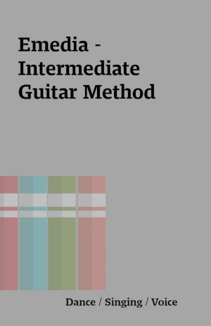 Emedia – Intermediate Guitar Method