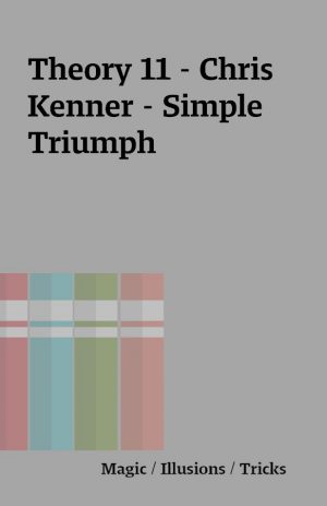 Theory 11 – Chris Kenner – Simple Triumph