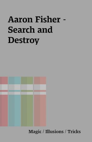 Aaron Fisher – Search and Destroy