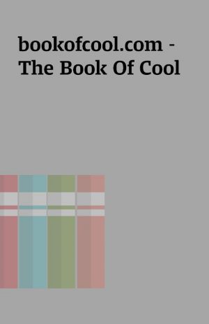 bookofcool.com – The Book Of Cool