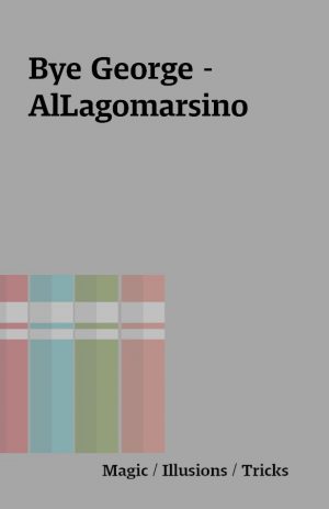Bye George – AlLagomarsino