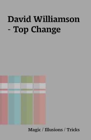 David Williamson – Top Change