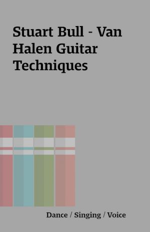 Stuart Bull – Van Halen Guitar Techniques