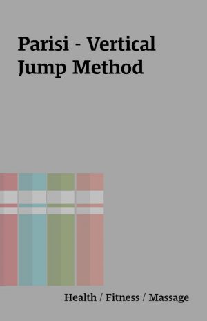 Parisi – Vertical Jump Method