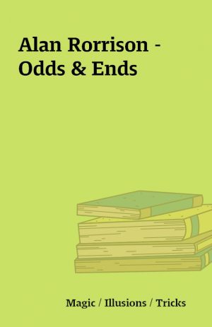 Alan Rorrison – Odds & Ends