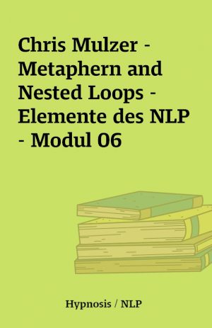 Chris Mulzer – Metaphern and Nested Loops – Elemente des NLP – Modul 06