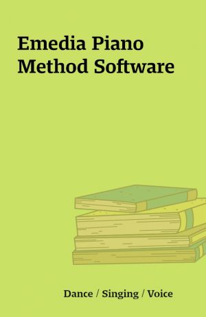 Emedia Piano Method Software