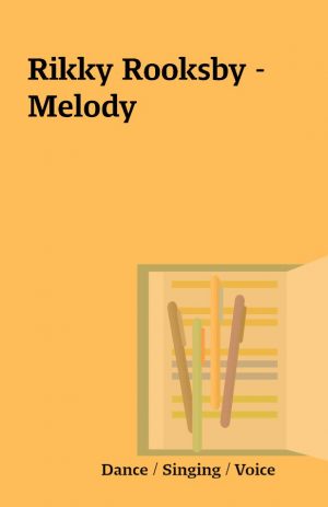 Rikky Rooksby – Melody