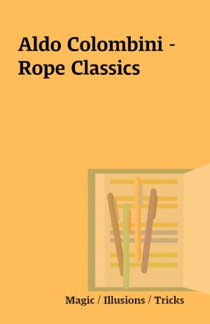 Aldo Colombini – Rope Classics