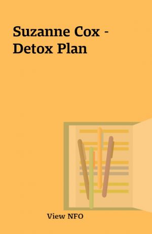 Suzanne Cox – Detox Plan