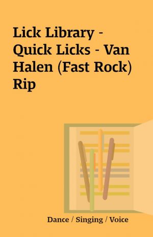 Lick Library – Quick Licks – Van Halen (Fast Rock) Rip