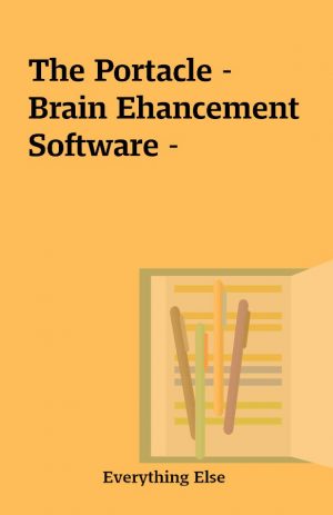 The Portacle – Brain Ehancement Software –