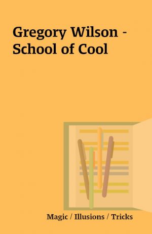 Gregory Wilson – School of Cool