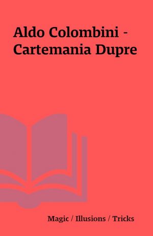 Aldo Colombini – Cartemania Dupre