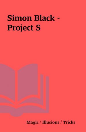 Simon Black – Project S