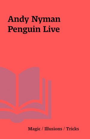 Andy Nyman Penguin Live
