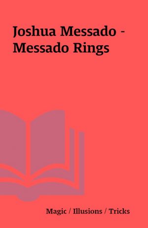 Joshua Messado – Messado Rings