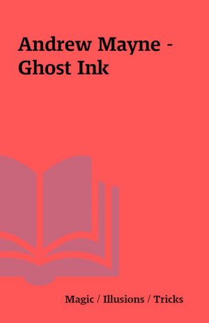 Andrew Mayne – Ghost Ink