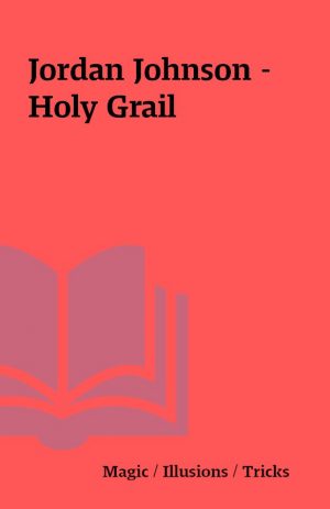 Jordan Johnson – Holy Grail