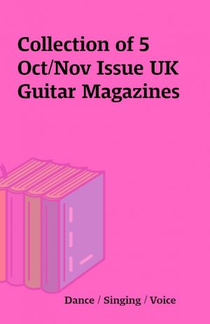 Collection of 5 Oct/Nov Issue UK Guitar Magazines