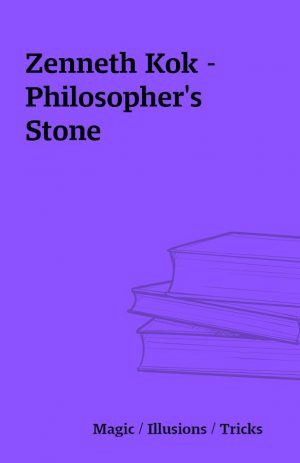 Zenneth Kok – Philosopher’s Stone