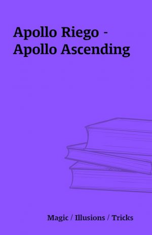 Apollo Riego – Apollo Ascending