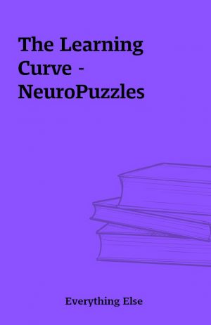 The Learning Curve – NeuroPuzzles