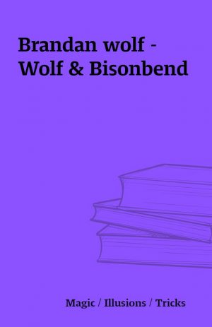 Brandan wolf – Wolf & Bisonbend