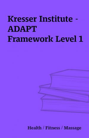 Kresser Institute – ADAPT Framework Level 1