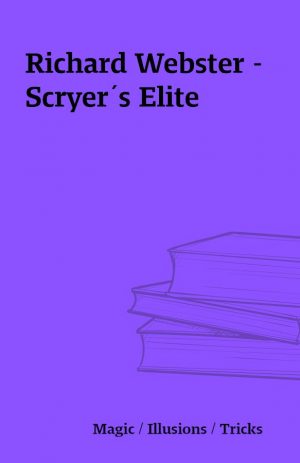 Richard Webster – Scryer´s Elite