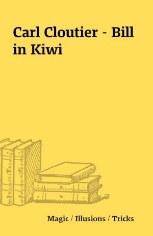 Carl Cloutier – Bill in Kiwi