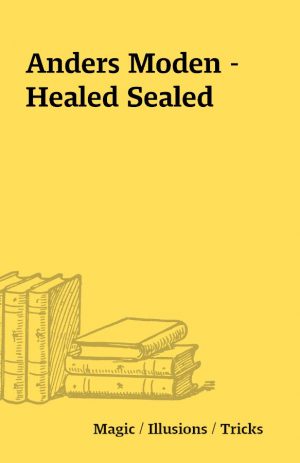 Anders Moden – Healed Sealed
