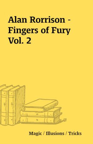 Alan Rorrison – Fingers of Fury Vol. 2